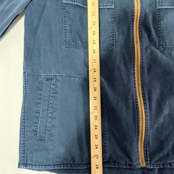 Carbon2Cobalt Men's XL Denim Jacket Blue Jean. Full Zipper 100% Cotton - Picture 10 of 16